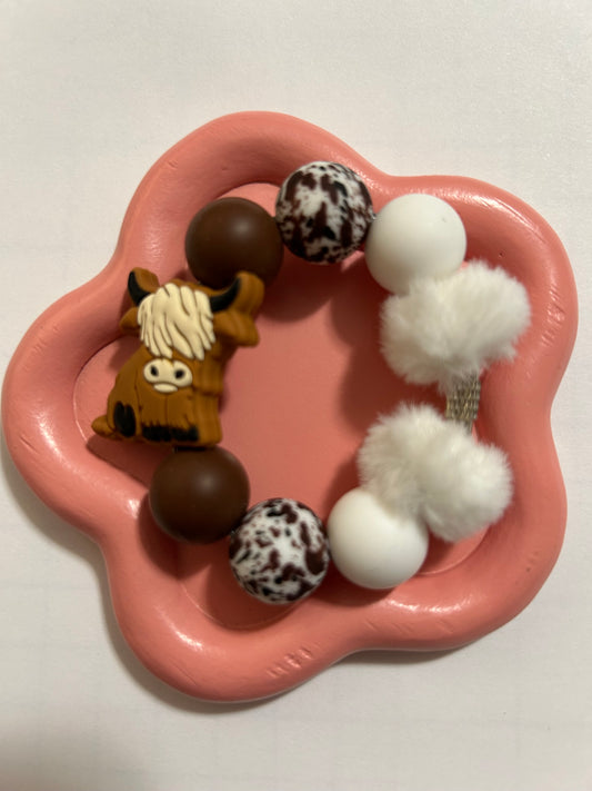 Silicone Charm-cow