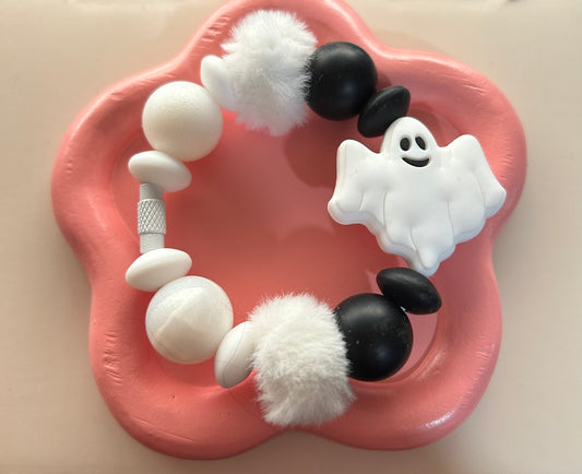 Silicone Charm-WhiteGhostie