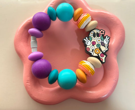 Silicone Charm-GroovyGhostie