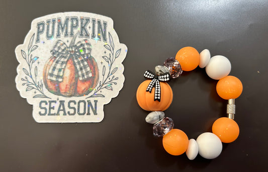 Magnet & Charm- Pumpkin Season