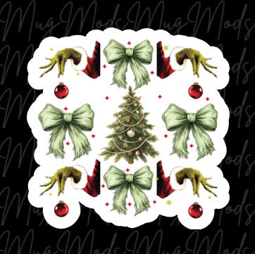 Green Hand Bows
